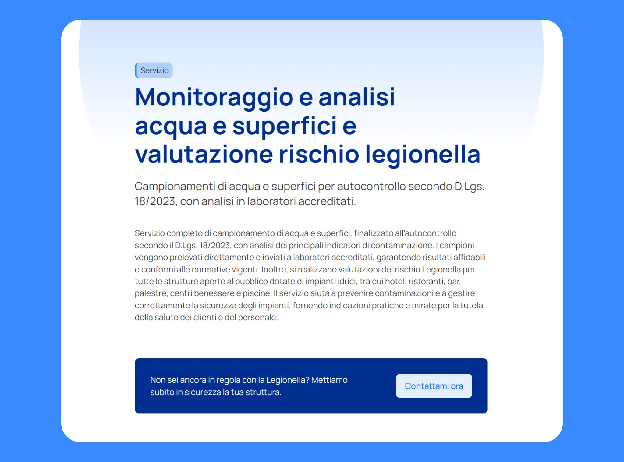 Design di una pagina articolo